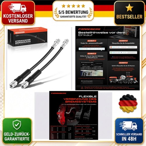Bremsschlauch hinten links - bremsschlauch,